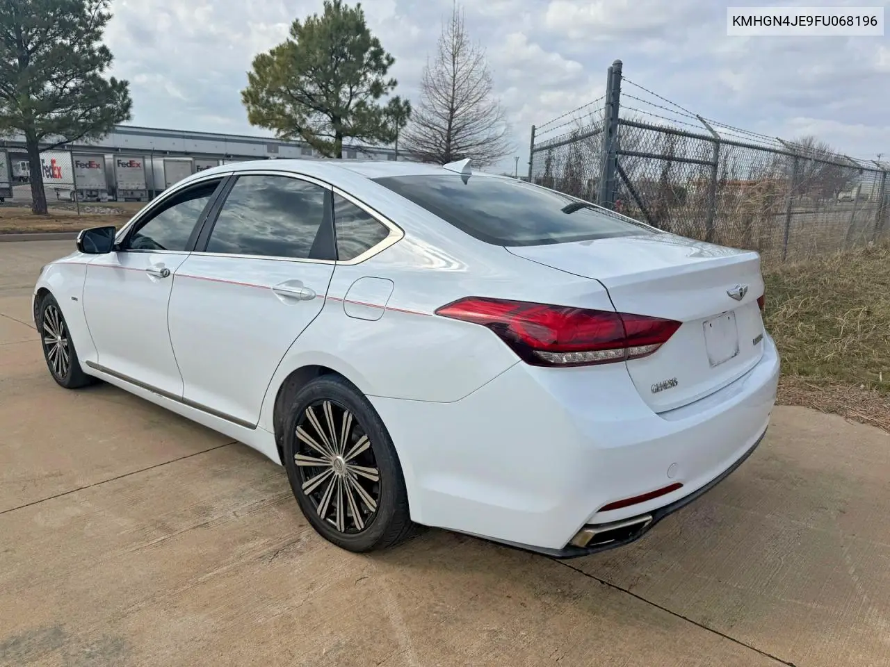 2015 Hyundai Genesis 3.8L VIN: KMHGN4JE9FU068196 Lot: 54590716