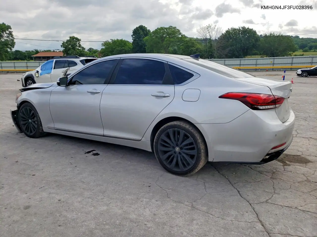KMHGN4JF3FU028396 2015 Hyundai Genesis 5.0L