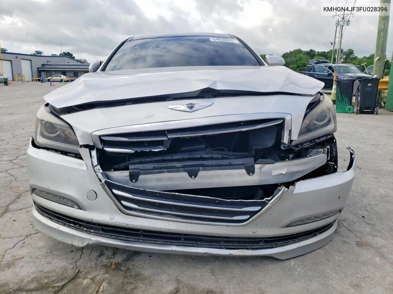 KMHGN4JF3FU028396 2015 Hyundai Genesis 5.0L