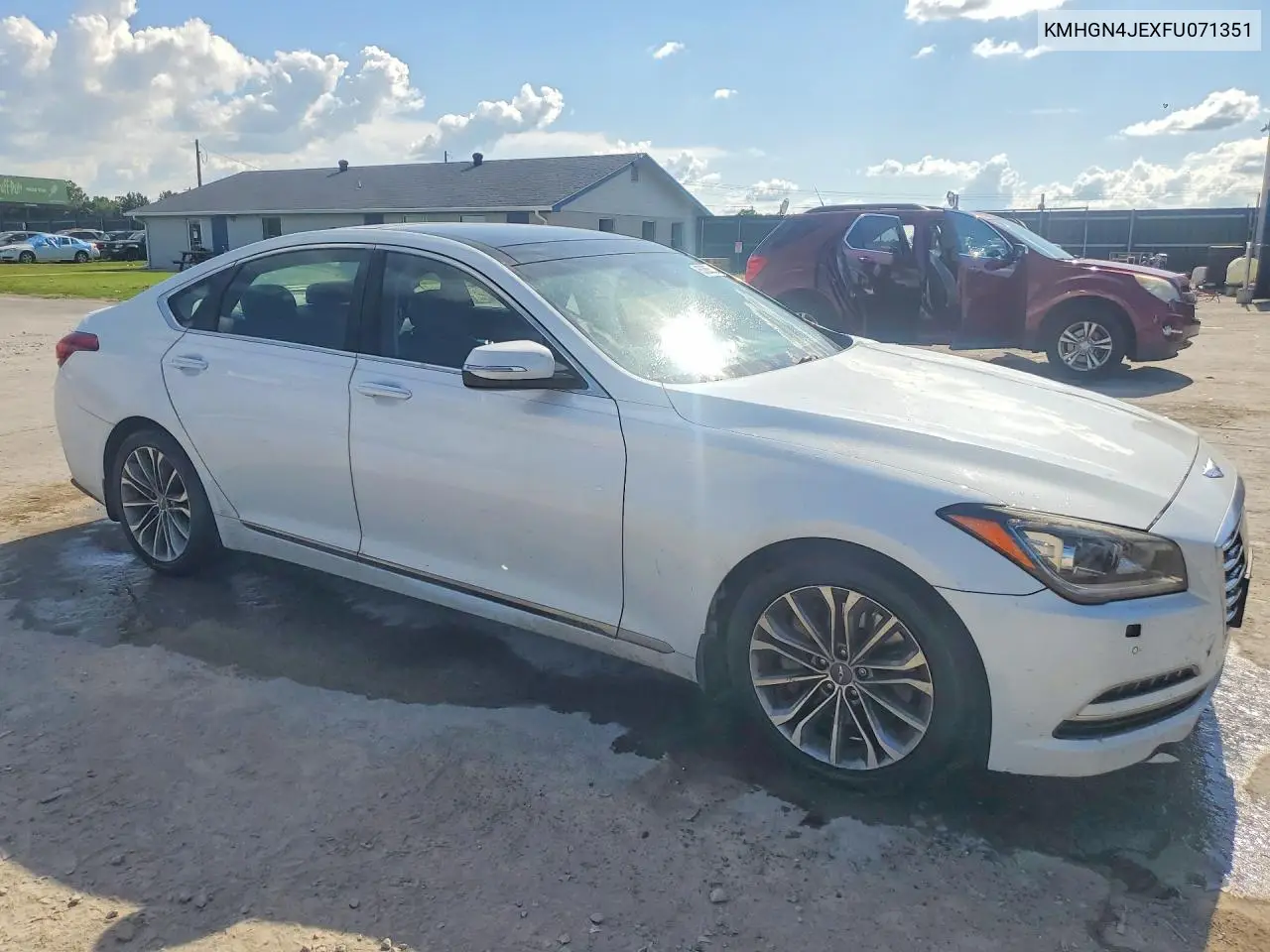 2015 Hyundai Genesis 3.8L VIN: KMHGN4JEXFU071351 Lot: 55385656