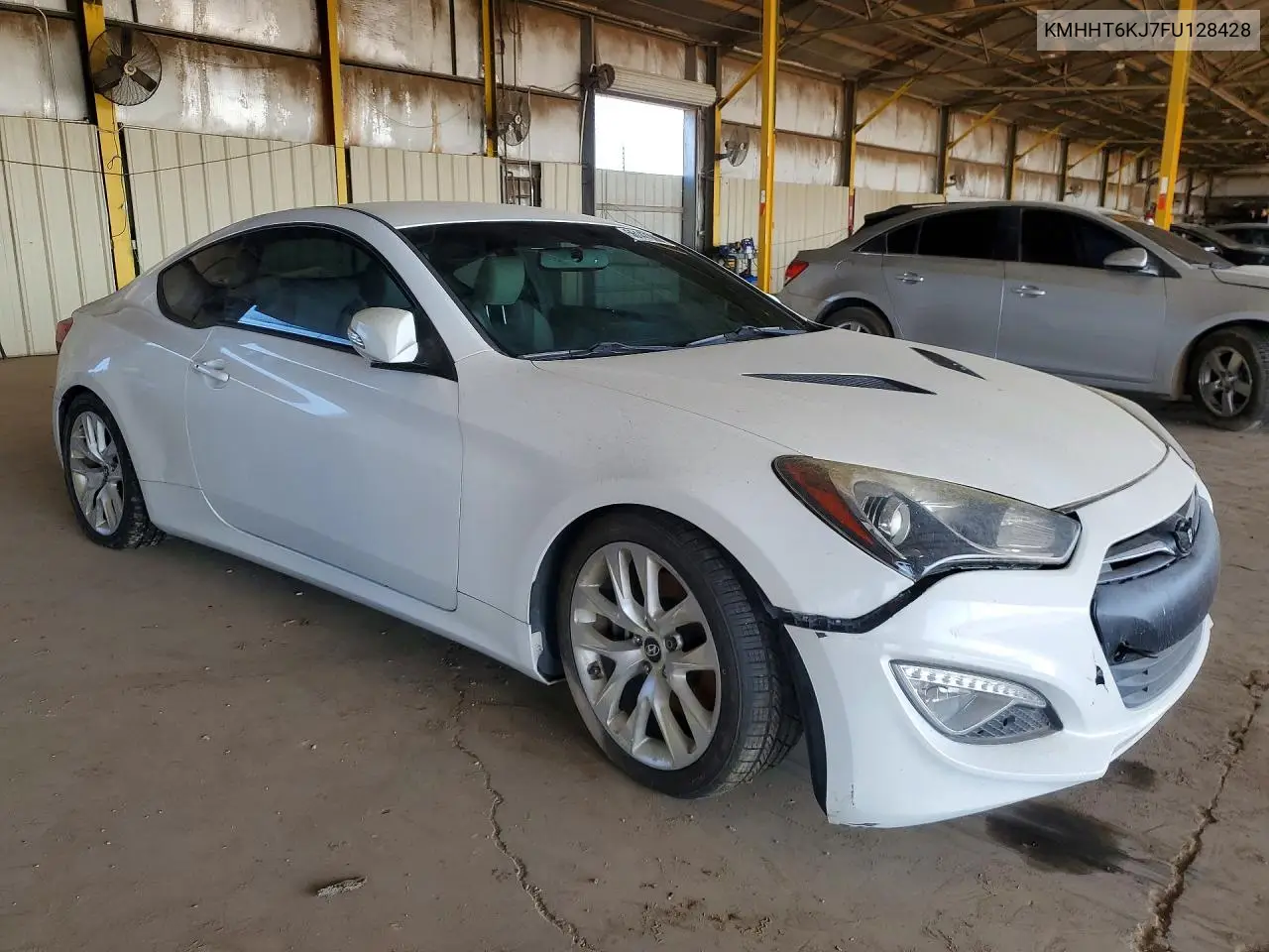 2015 Hyundai Genesis Coupe 3.8L VIN: KMHHT6KJ7FU128428 Lot: 56147386