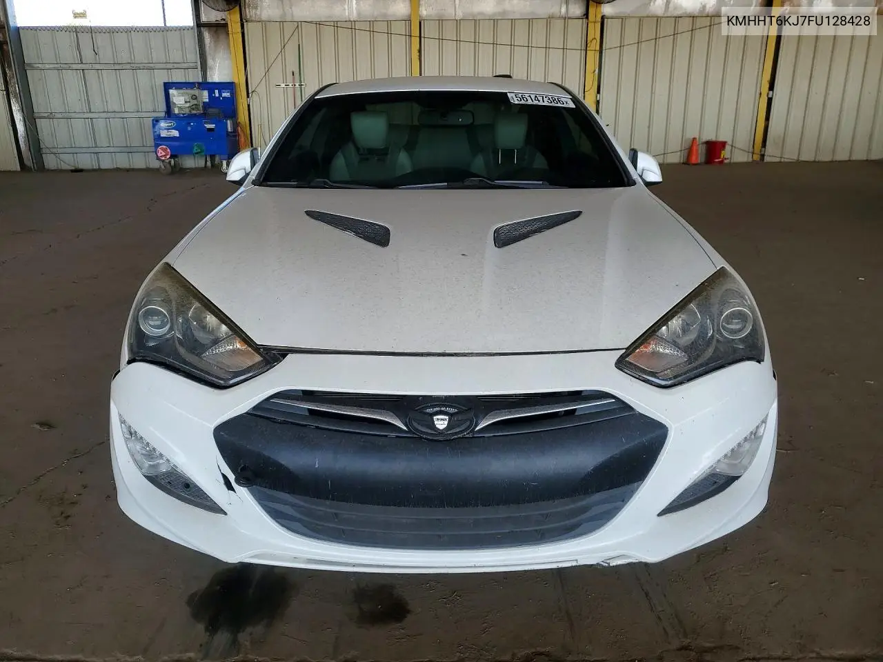 2015 Hyundai Genesis Coupe 3.8L VIN: KMHHT6KJ7FU128428 Lot: 56147386