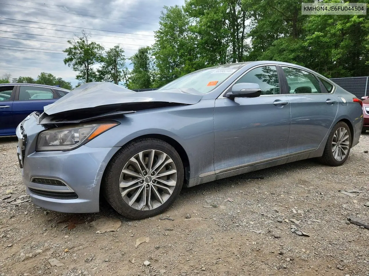 2015 Hyundai Genesis 3.8L VIN: KMHGN4JE6FU044504 Lot: 56598246