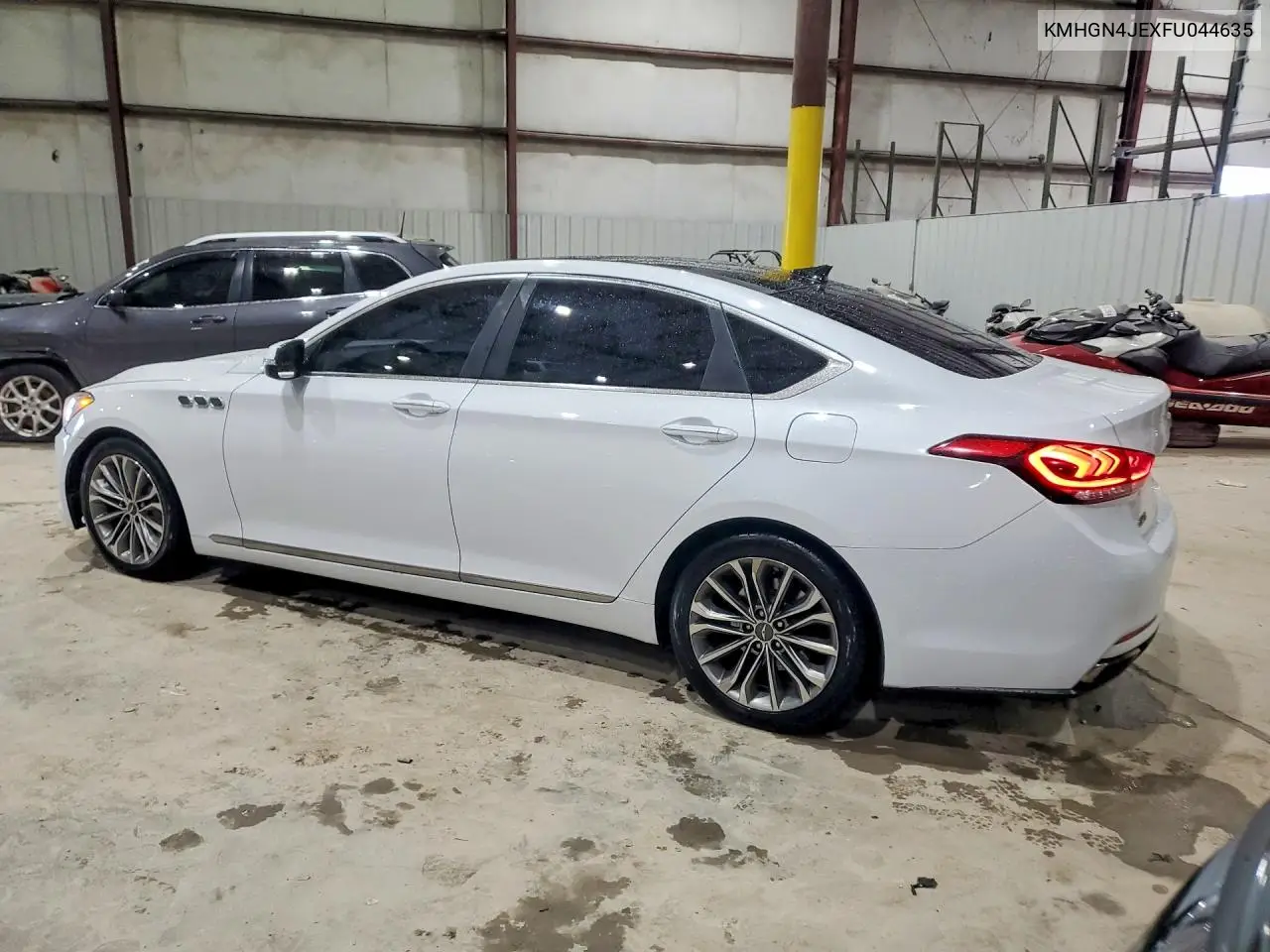 2015 Hyundai Genesis 3.8L VIN: KMHGN4JEXFU044635 Lot: 56812346