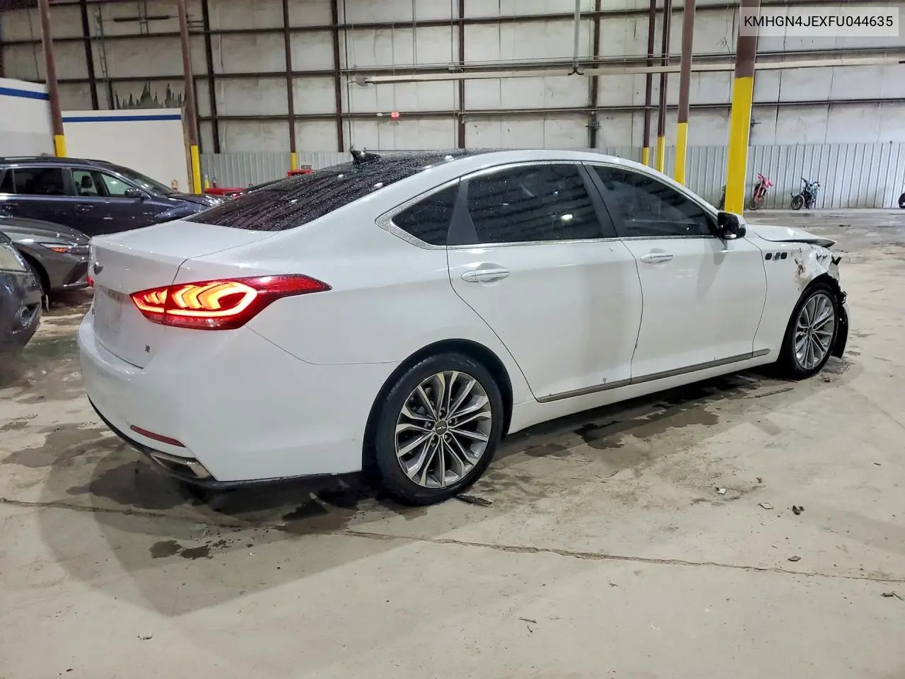 2015 Hyundai Genesis 3.8L VIN: KMHGN4JEXFU044635 Lot: 56812346