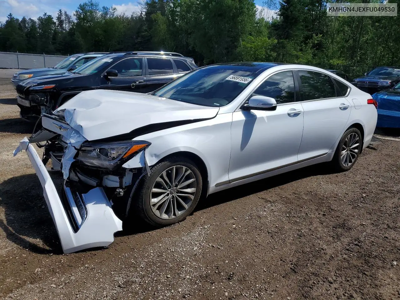 2015 Hyundai Genesis 3.8L VIN: KMHGN4JEXFU049530 Lot: 56891956