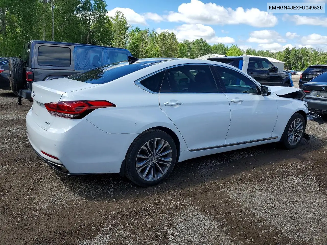 2015 Hyundai Genesis 3.8L VIN: KMHGN4JEXFU049530 Lot: 56891956