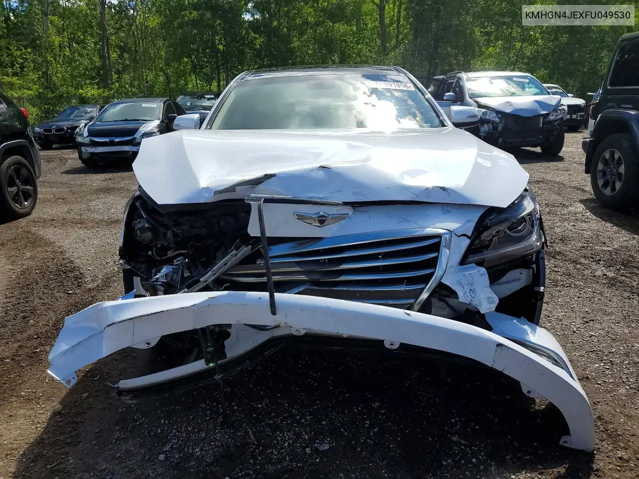 2015 Hyundai Genesis 3.8L VIN: KMHGN4JEXFU049530 Lot: 56891956