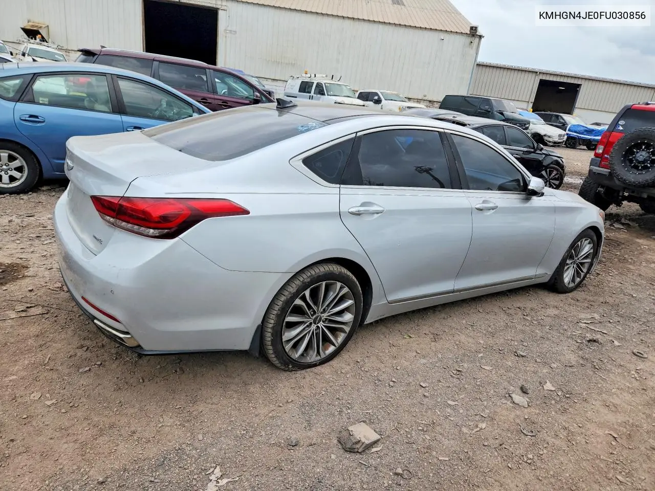 2015 Hyundai Genesis 3.8L VIN: KMHGN4JE0FU030856 Lot: 57084546
