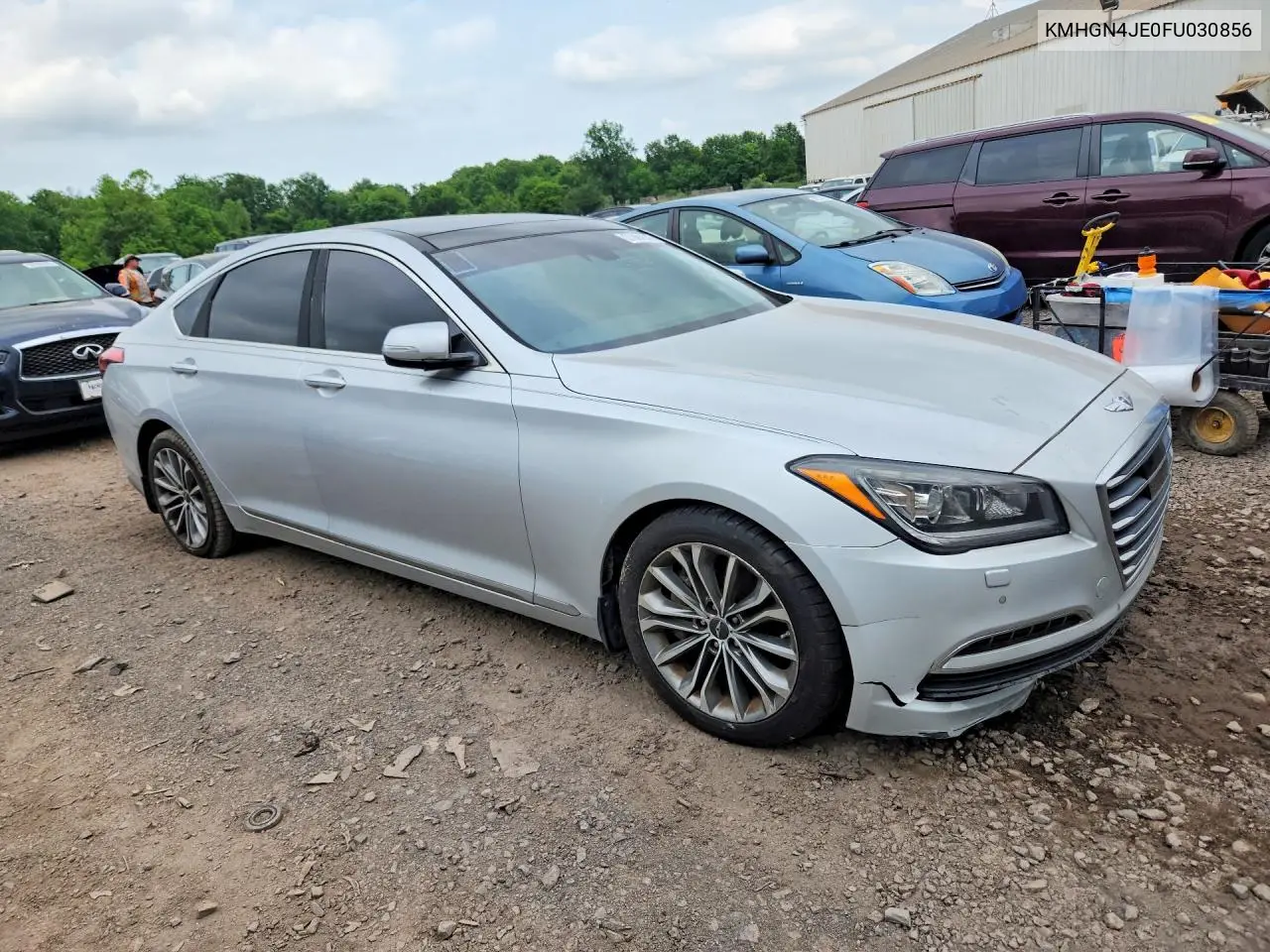 2015 Hyundai Genesis 3.8L VIN: KMHGN4JE0FU030856 Lot: 57084546