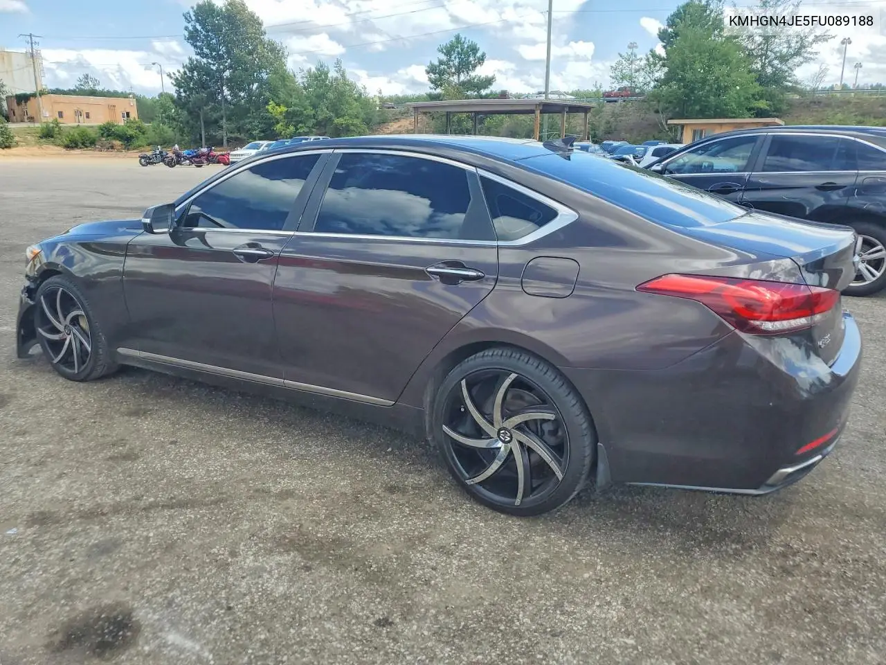 2015 Hyundai Genesis 3.8L VIN: KMHGN4JE5FU089188 Lot: 58023876