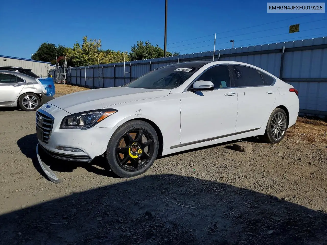 2015 Hyundai Genesis 5.0L VIN: KMHGN4JFXFU019226 Lot: 59140006