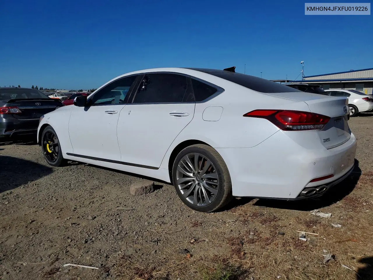 2015 Hyundai Genesis 5.0L VIN: KMHGN4JFXFU019226 Lot: 59140006