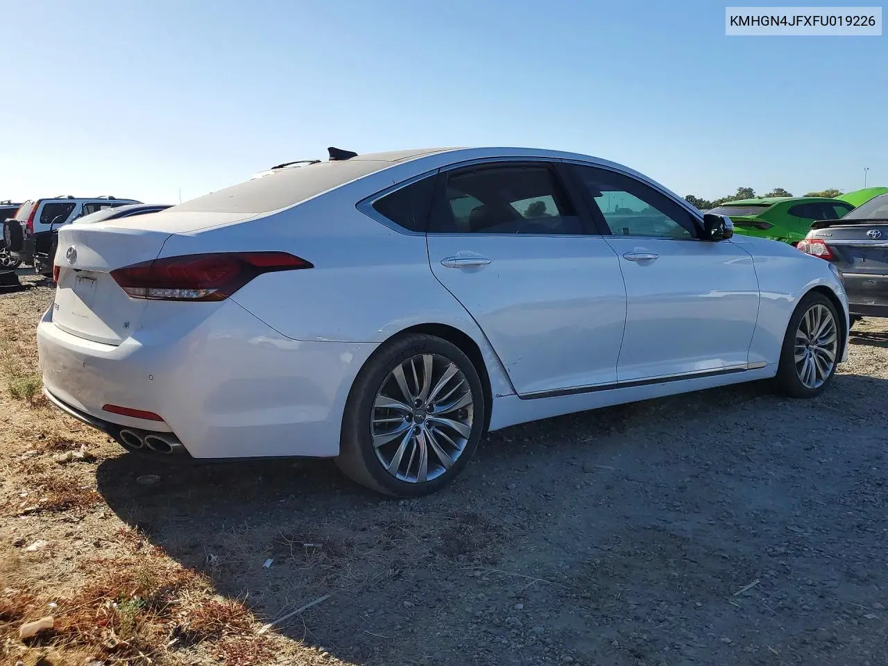 2015 Hyundai Genesis 5.0L VIN: KMHGN4JFXFU019226 Lot: 59140006