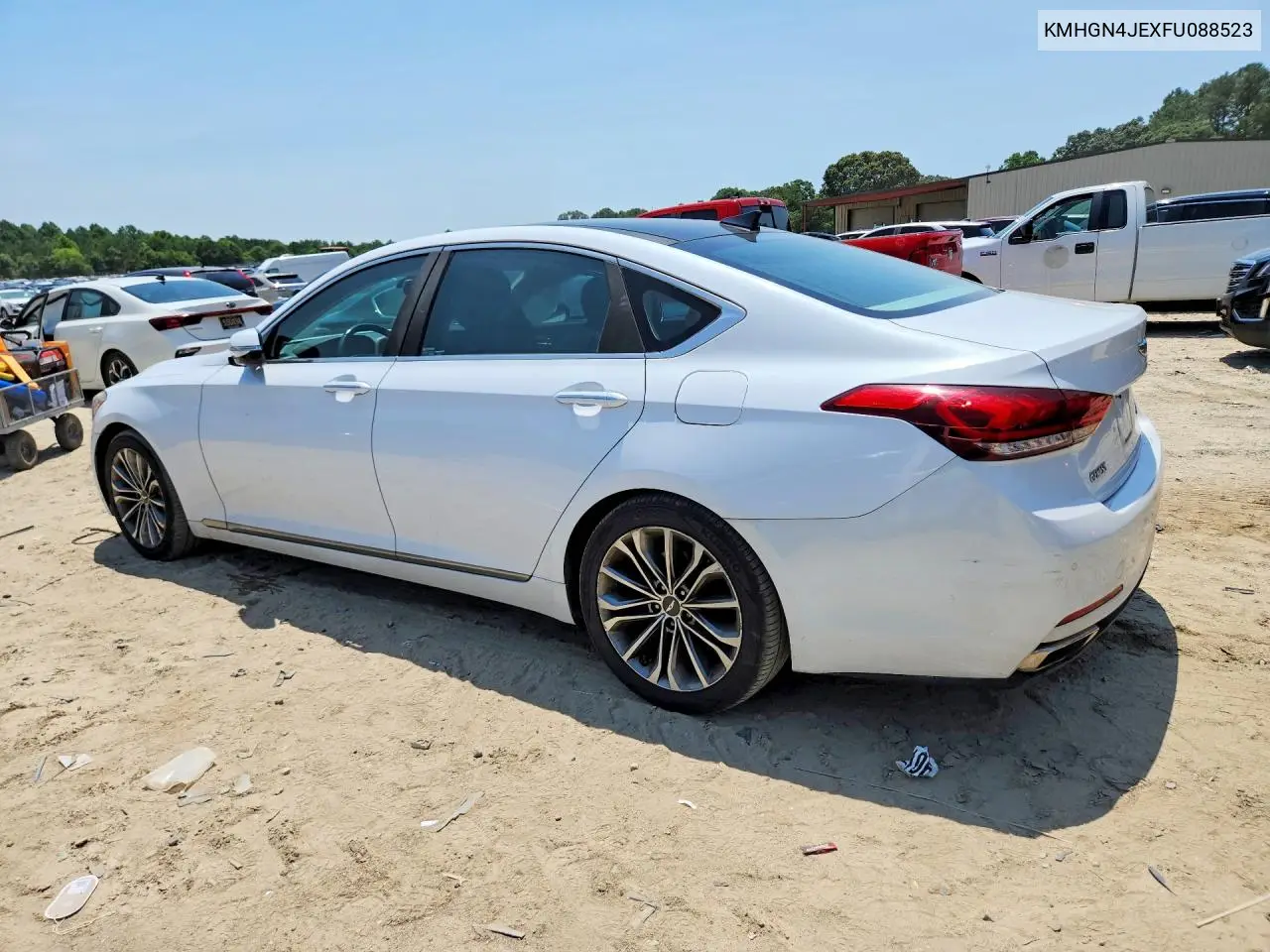2015 Hyundai Genesis 3.8L VIN: KMHGN4JEXFU088523 Lot: 59163116
