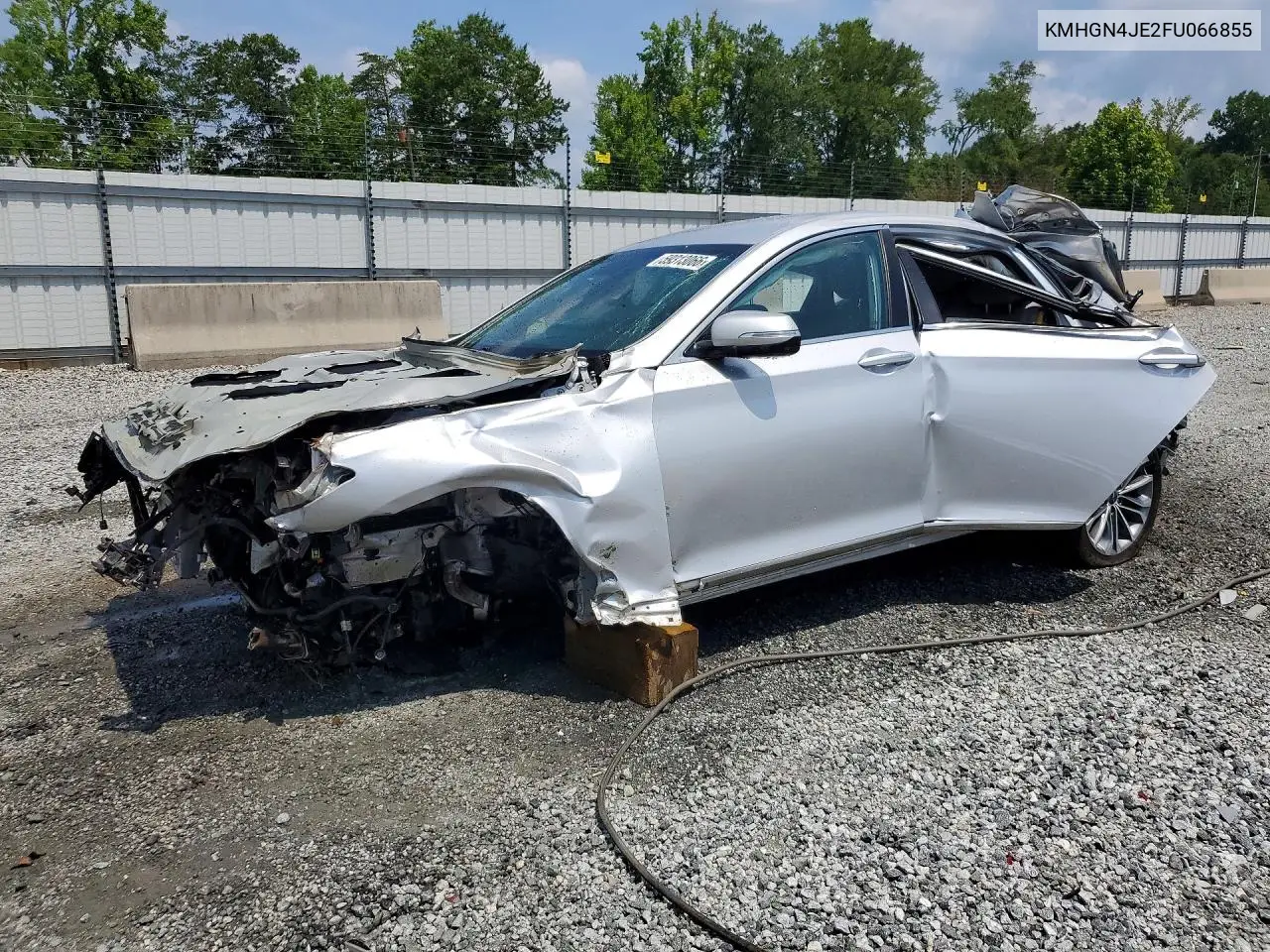 2015 Hyundai Genesis 3.8L VIN: KMHGN4JE2FU066855 Lot: 59313066