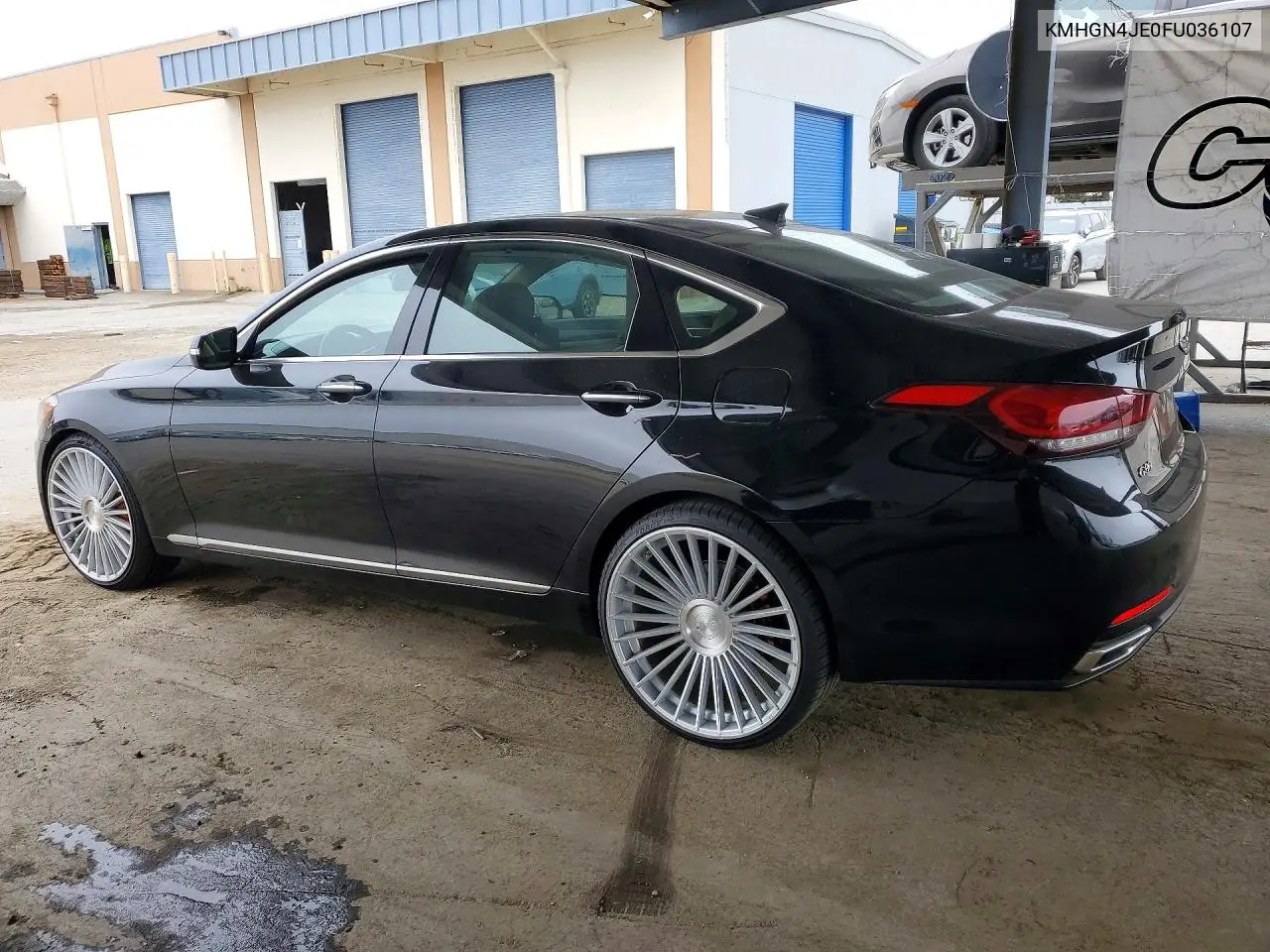 2015 Hyundai Genesis 3.8L VIN: KMHGN4JE0FU036107 Lot: 59633726