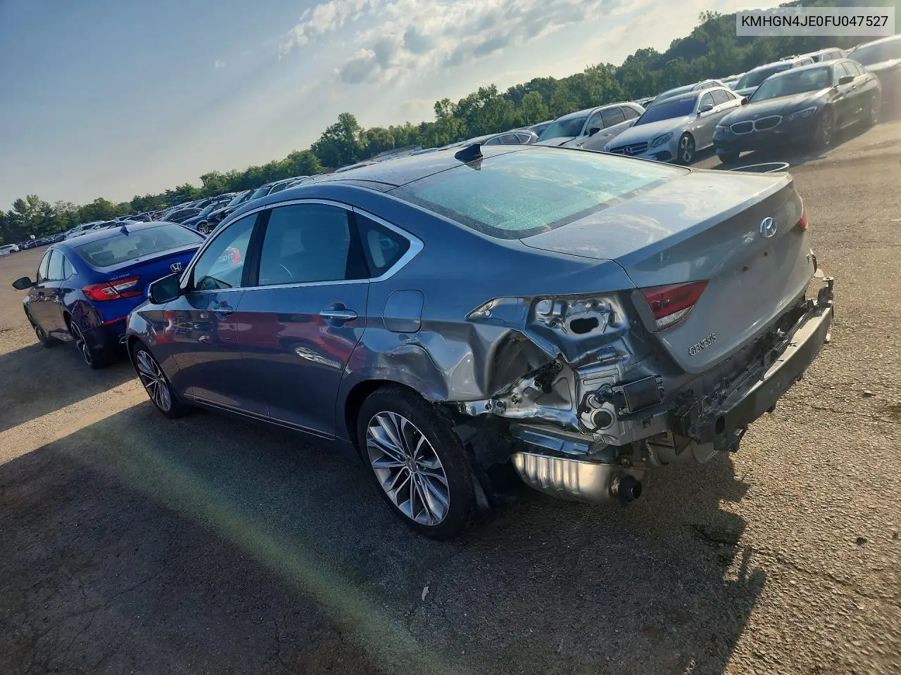 2015 Hyundai Genesis 3.8L VIN: KMHGN4JE0FU047527 Lot: 60048766