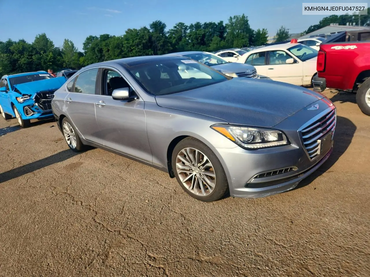 2015 Hyundai Genesis 3.8L VIN: KMHGN4JE0FU047527 Lot: 60048766