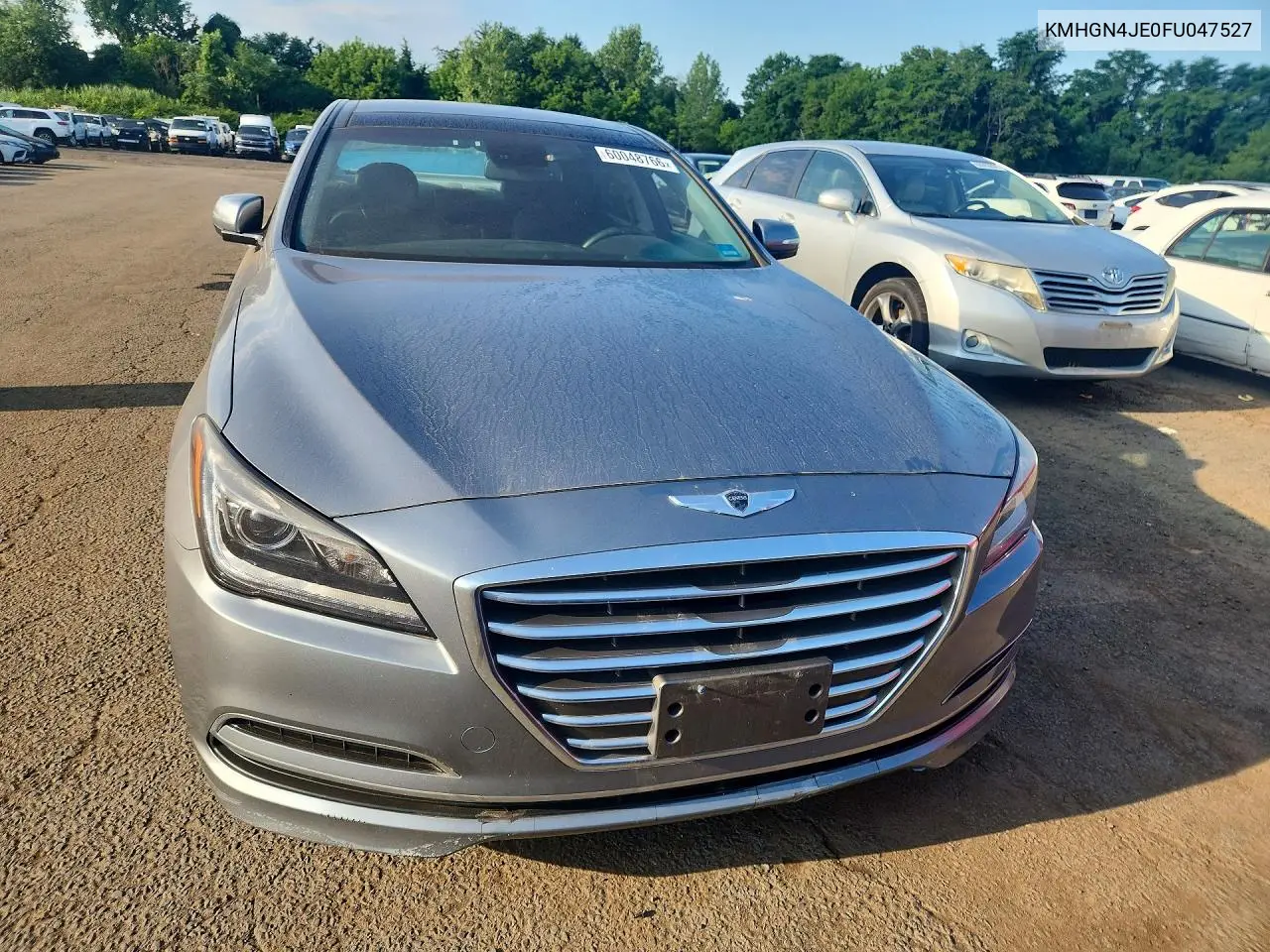 2015 Hyundai Genesis 3.8L VIN: KMHGN4JE0FU047527 Lot: 60048766
