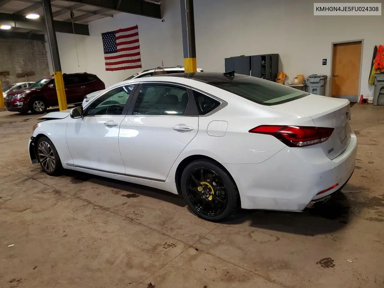 2015 Hyundai Genesis 3.8L VIN: KMHGN4JE5FU024308 Lot: 60070796