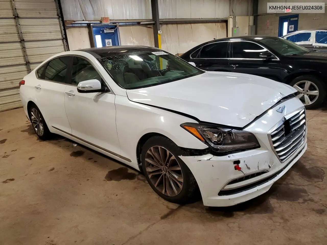 2015 Hyundai Genesis 3.8L VIN: KMHGN4JE5FU024308 Lot: 60070796