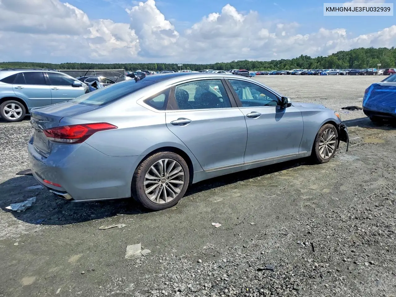 2015 Hyundai Genesis 3.8L VIN: KMHGN4JE3FU032939 Lot: 60208936