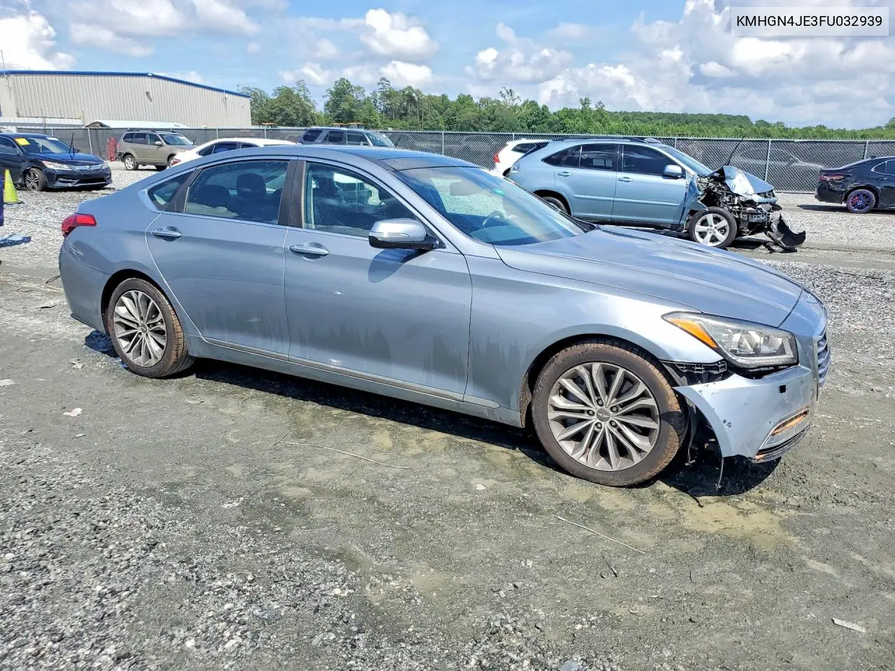 2015 Hyundai Genesis 3.8L VIN: KMHGN4JE3FU032939 Lot: 60208936