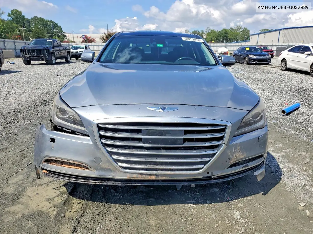 2015 Hyundai Genesis 3.8L VIN: KMHGN4JE3FU032939 Lot: 60208936