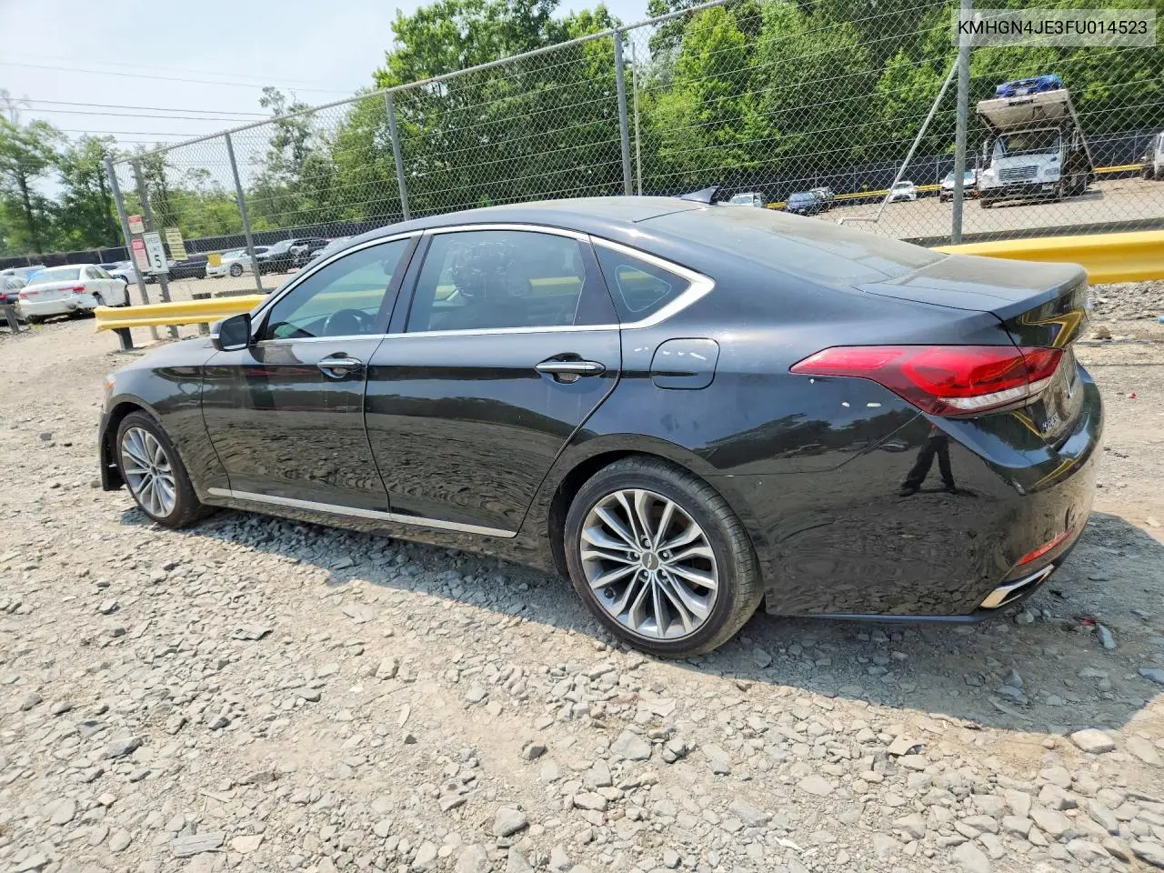 2015 Hyundai Genesis 3.8L VIN: KMHGN4JE3FU014523 Lot: 60215236