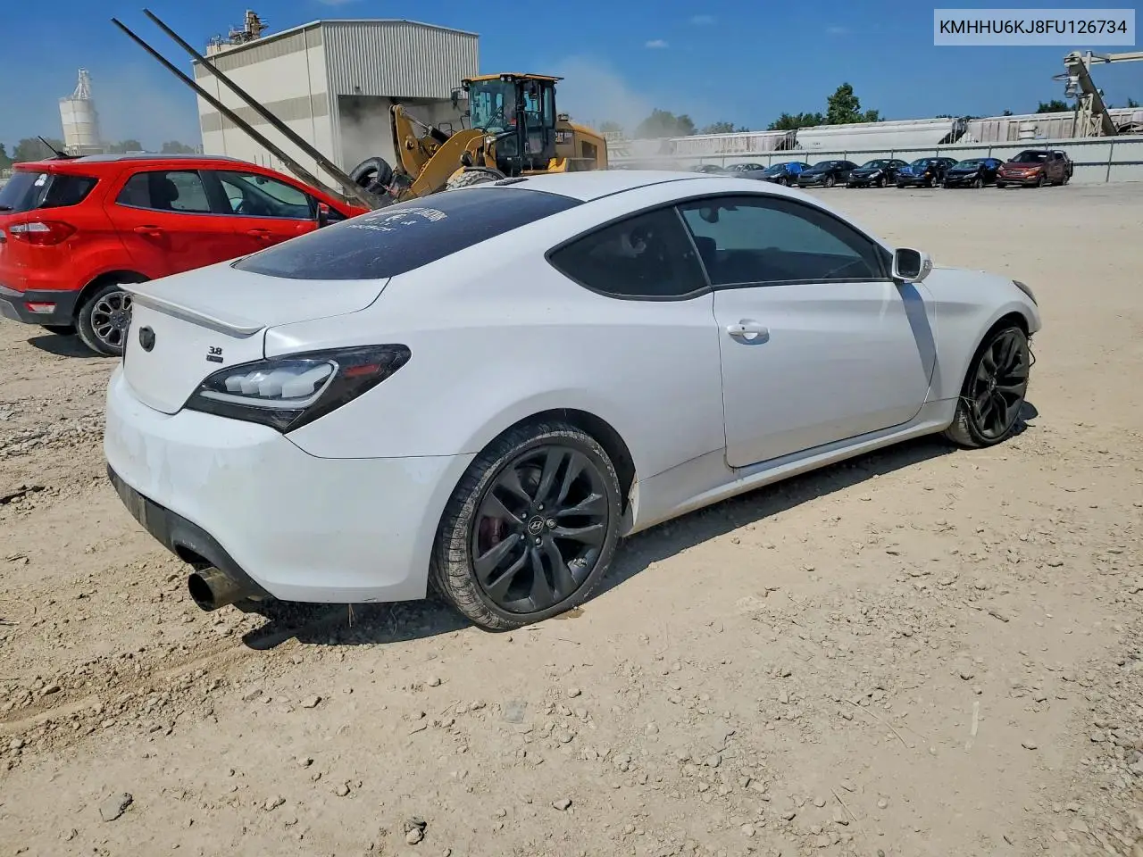 2015 Hyundai Genesis Coupe 3.8 R-Spec VIN: KMHHU6KJ8FU126734 Lot: 60290356