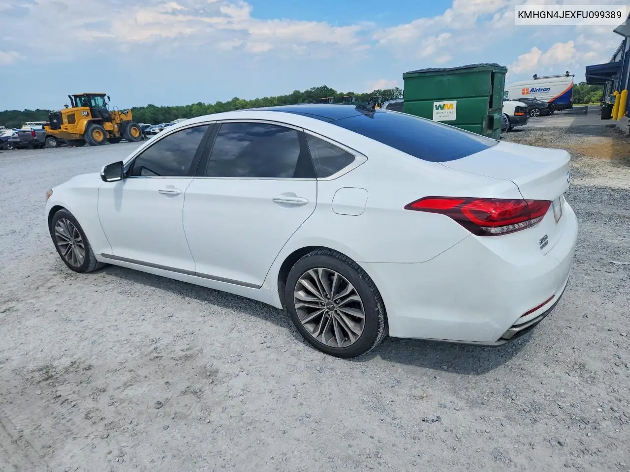 2015 Hyundai Genesis 3.8L VIN: KMHGN4JEXFU099389 Lot: 60375976