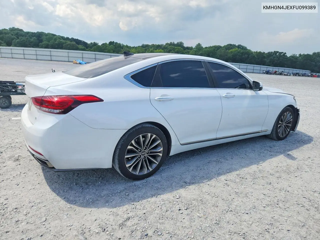 2015 Hyundai Genesis 3.8L VIN: KMHGN4JEXFU099389 Lot: 60375976