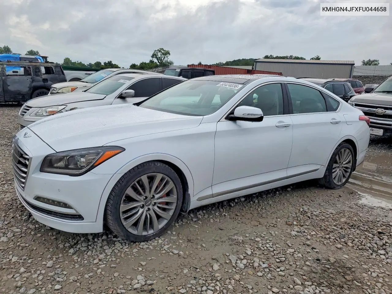 2015 Hyundai Genesis 5.0L VIN: KMHGN4JFXFU044658 Lot: 60424036