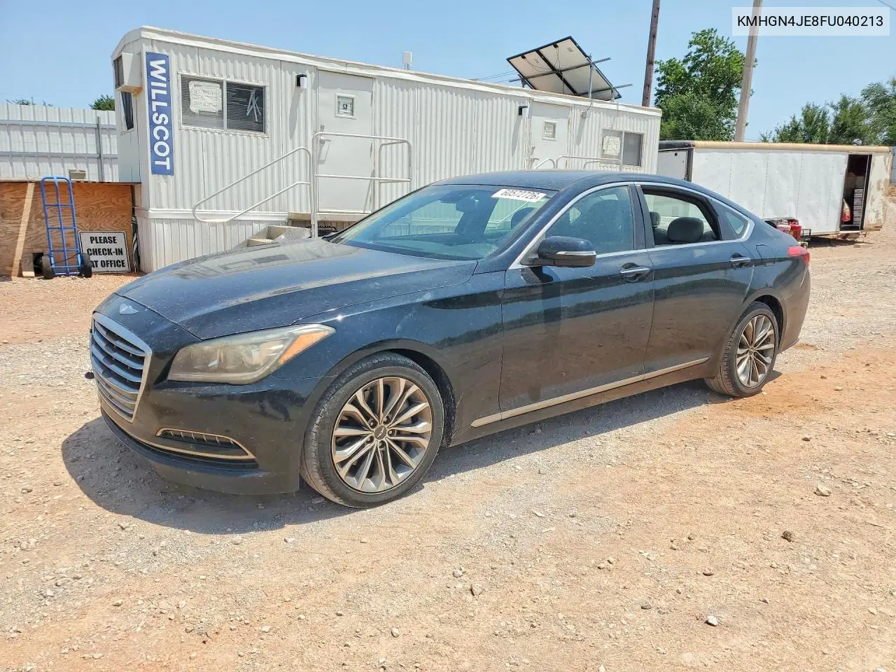 2015 Hyundai Genesis 3.8L VIN: KMHGN4JE8FU040213 Lot: 60572726