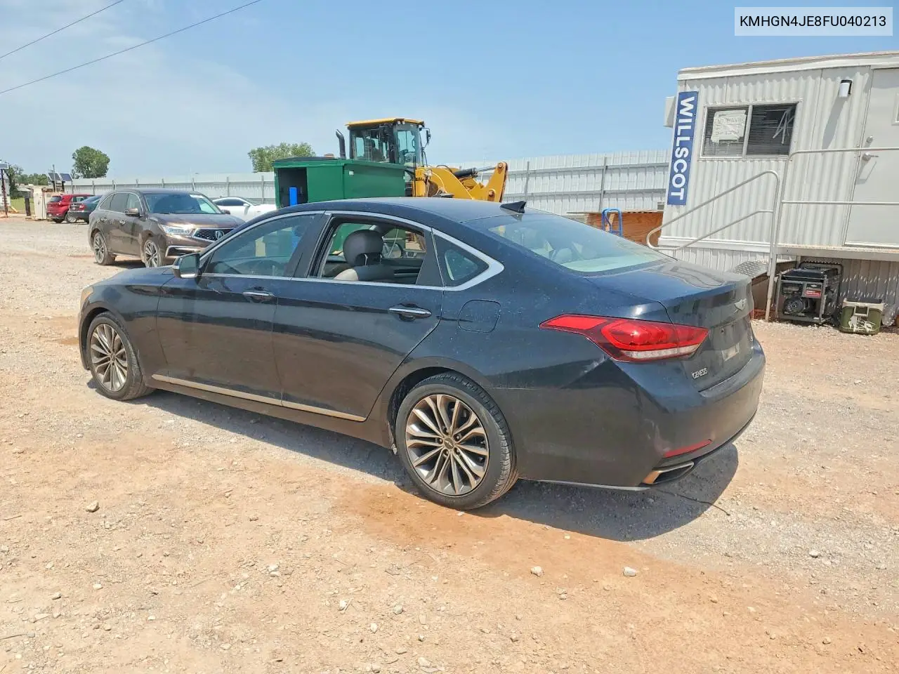 2015 Hyundai Genesis 3.8L VIN: KMHGN4JE8FU040213 Lot: 60572726