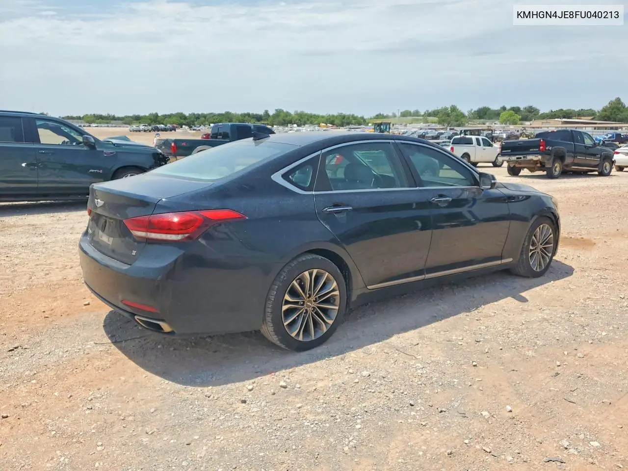 2015 Hyundai Genesis 3.8L VIN: KMHGN4JE8FU040213 Lot: 60572726