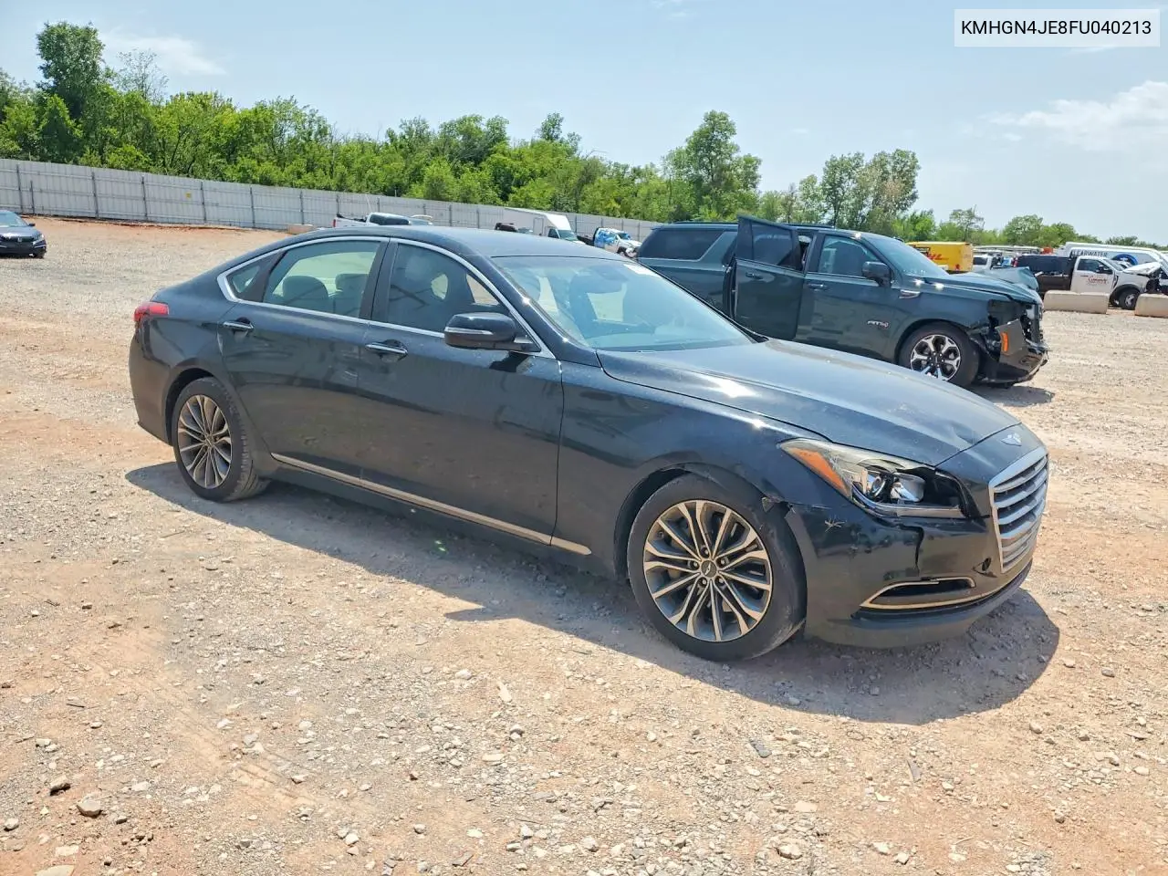 2015 Hyundai Genesis 3.8L VIN: KMHGN4JE8FU040213 Lot: 60572726