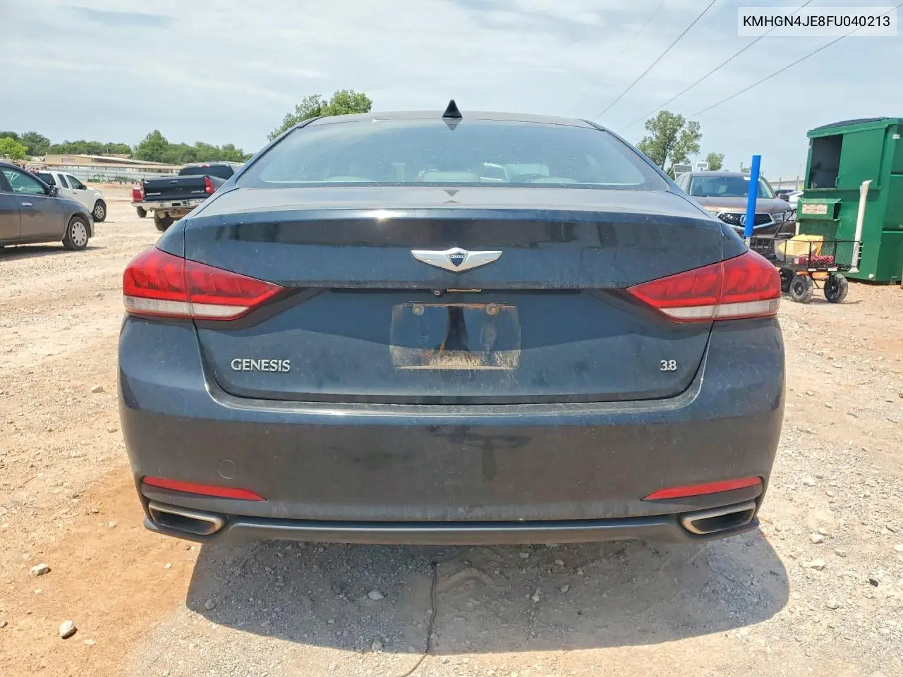 2015 Hyundai Genesis 3.8L VIN: KMHGN4JE8FU040213 Lot: 60572726
