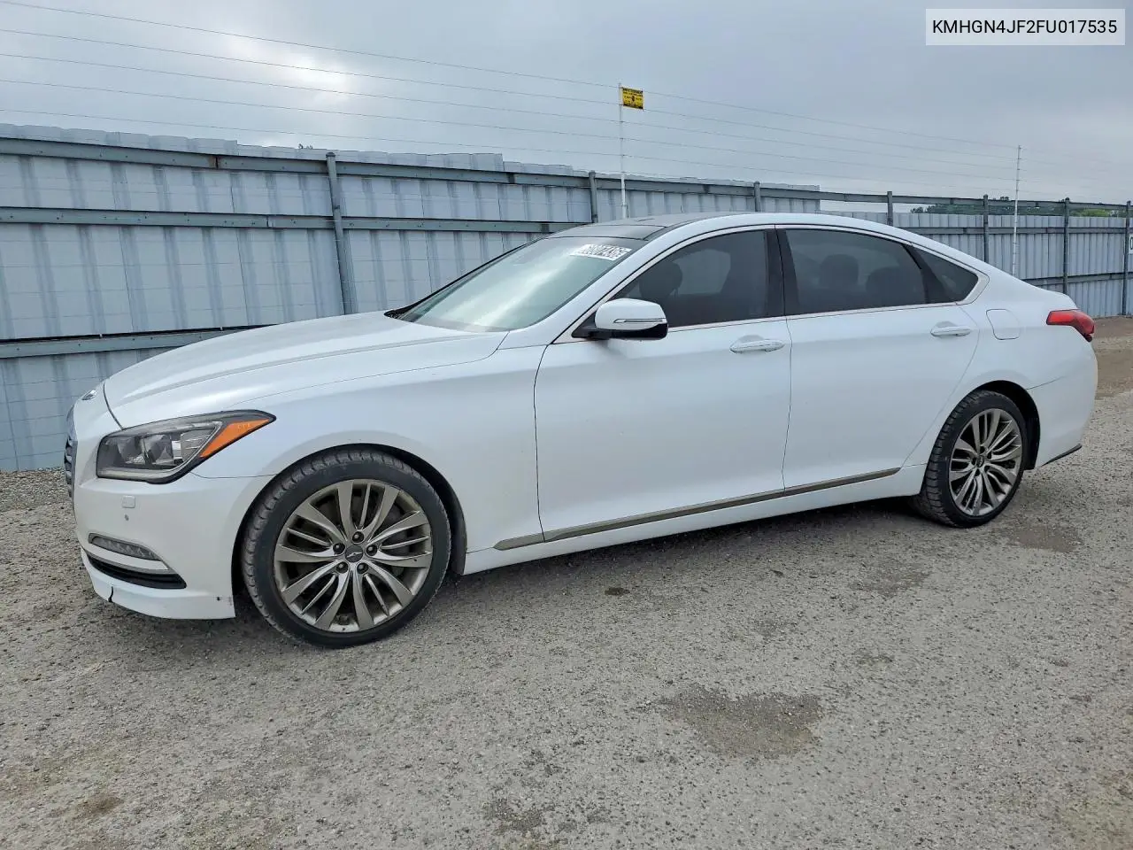2015 Hyundai Genesis 5.0L VIN: KMHGN4JF2FU017535 Lot: 60807436