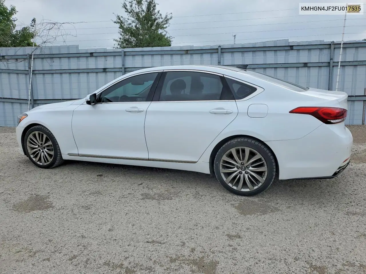 2015 Hyundai Genesis 5.0L VIN: KMHGN4JF2FU017535 Lot: 60807436
