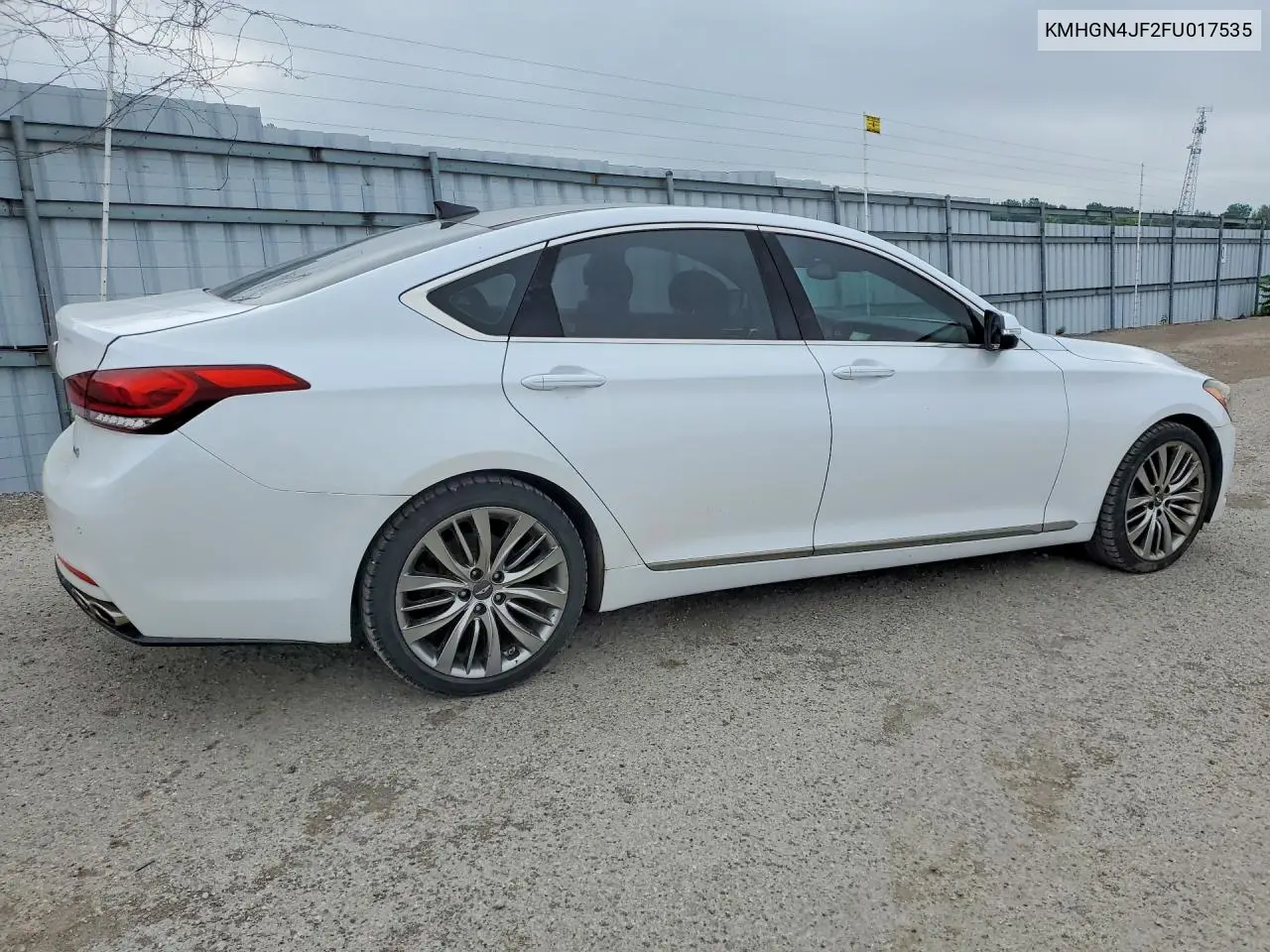 2015 Hyundai Genesis 5.0L VIN: KMHGN4JF2FU017535 Lot: 60807436