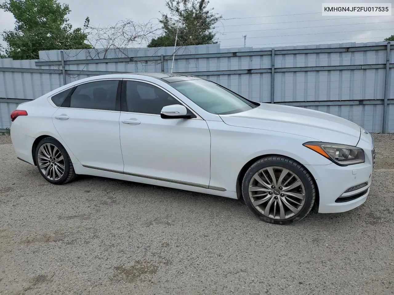 2015 Hyundai Genesis 5.0L VIN: KMHGN4JF2FU017535 Lot: 60807436