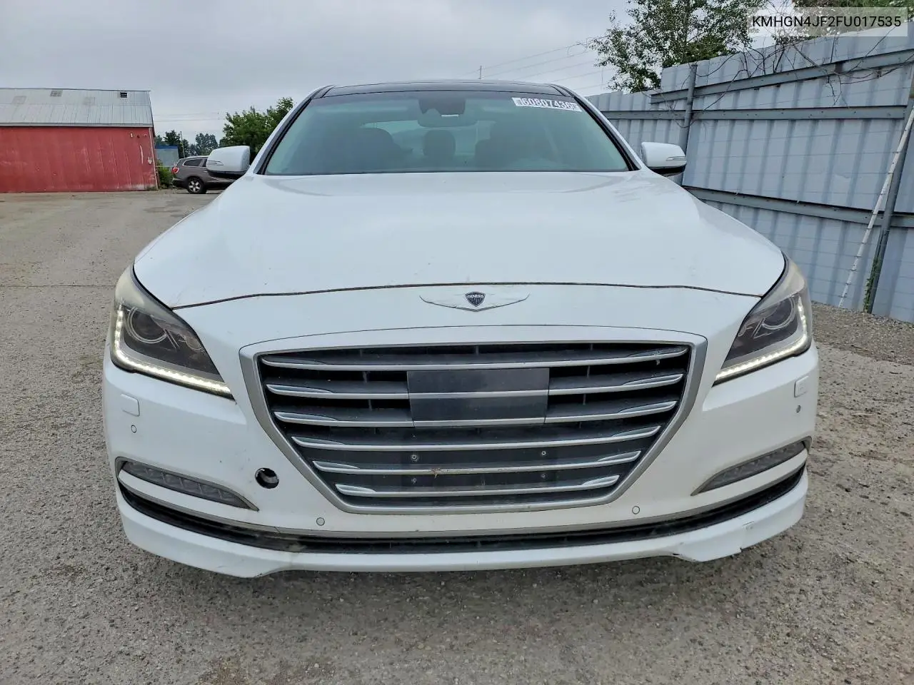 2015 Hyundai Genesis 5.0L VIN: KMHGN4JF2FU017535 Lot: 60807436