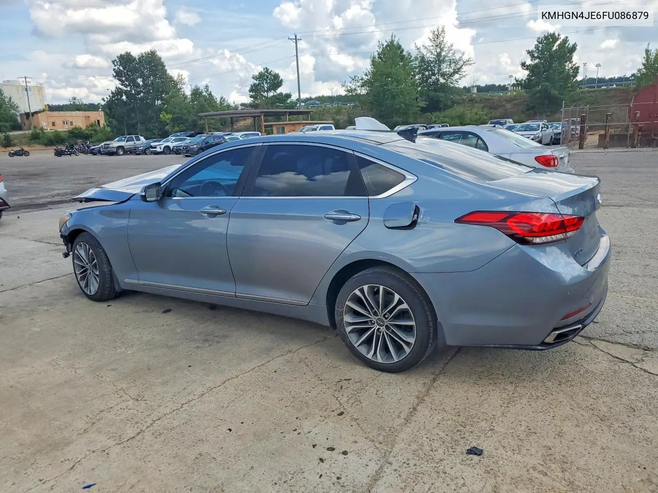 2015 Hyundai Genesis 3.8L VIN: KMHGN4JE6FU086879 Lot: 60933776