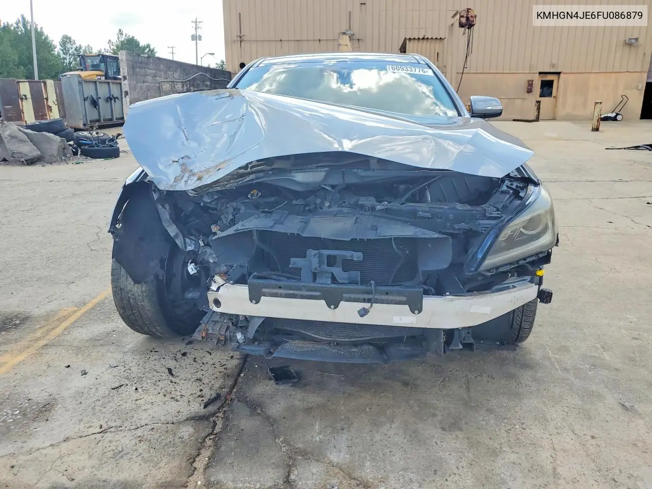 2015 Hyundai Genesis 3.8L VIN: KMHGN4JE6FU086879 Lot: 60933776