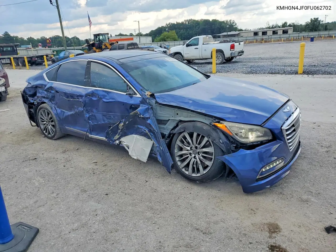 2015 Hyundai Genesis 5.0L VIN: KMHGN4JF0FU062702 Lot: 60944206