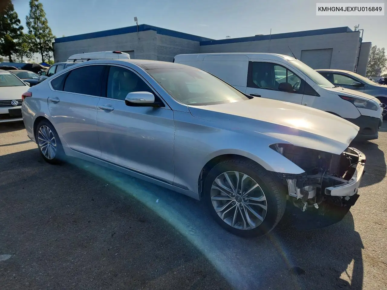 2015 Hyundai Genesis 3.8L VIN: KMHGN4JEXFU016849 Lot: 60966756
