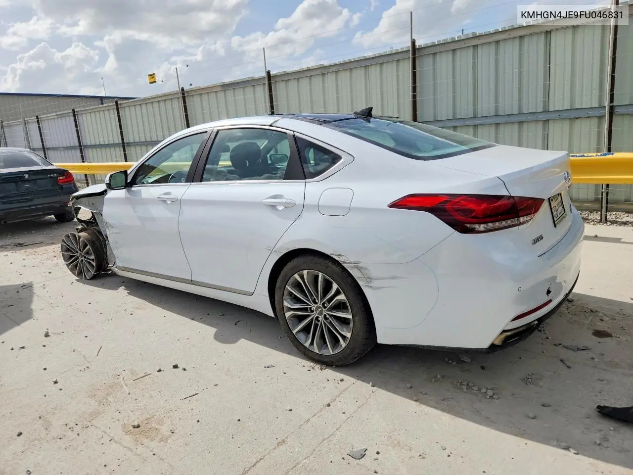 2015 Hyundai Genesis 3.8L VIN: KMHGN4JE9FU046831 Lot: 61224846