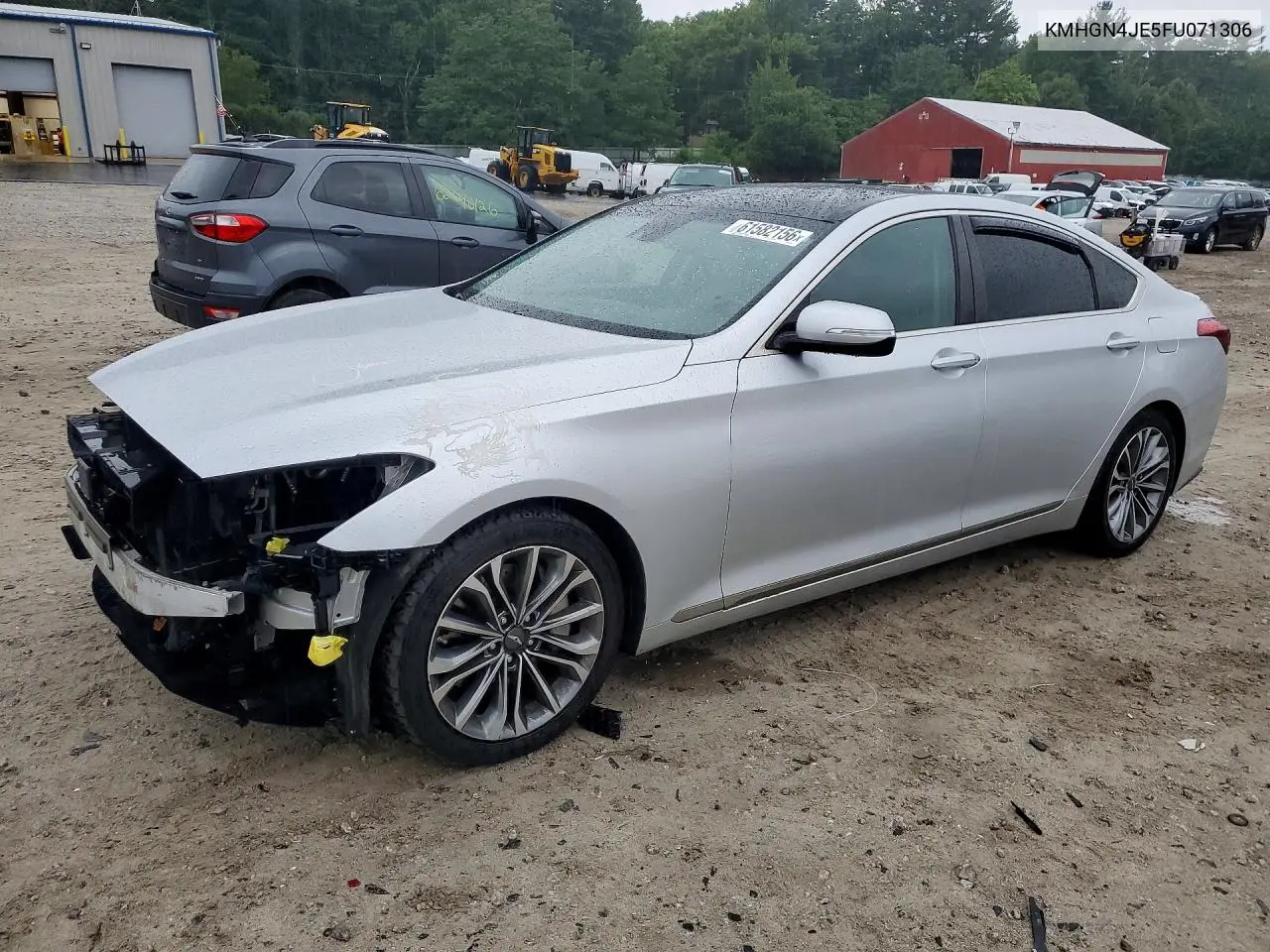 2015 Hyundai Genesis 3.8L VIN: KMHGN4JE5FU071306 Lot: 61582156